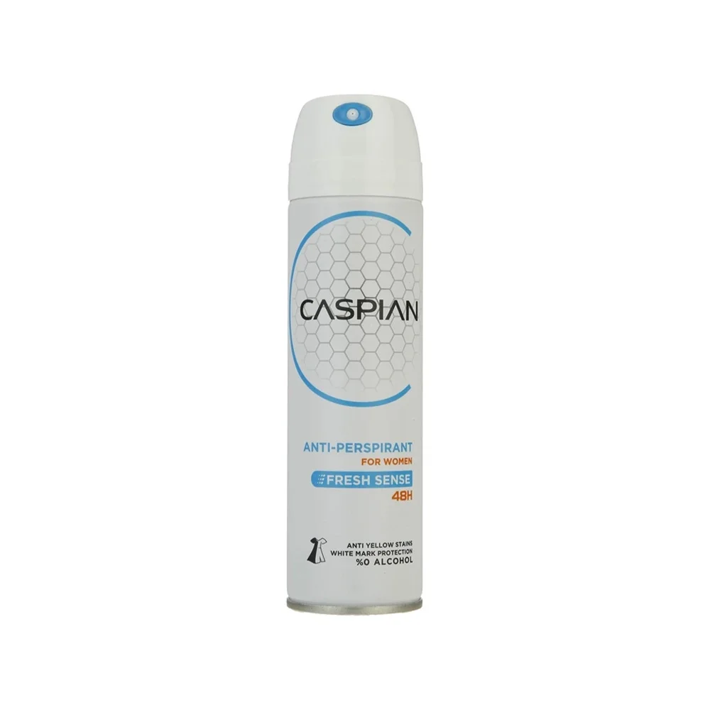 اسپری ضد تعریق زنانه مدل Fresh Sense حجم 150 میل کاسپین