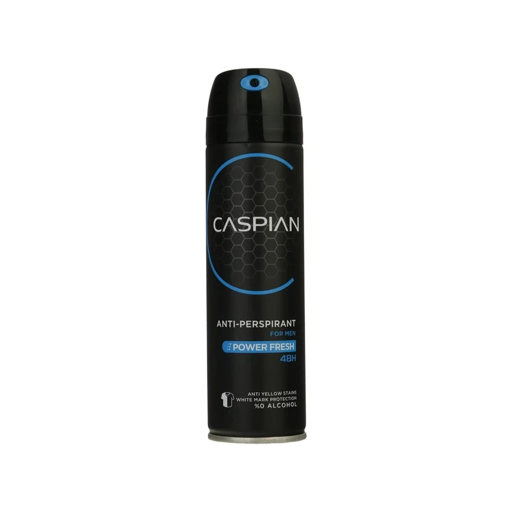 اسپری ضد تعریق مردانه مدل Power Fresh حجم 150 میل کاسپین