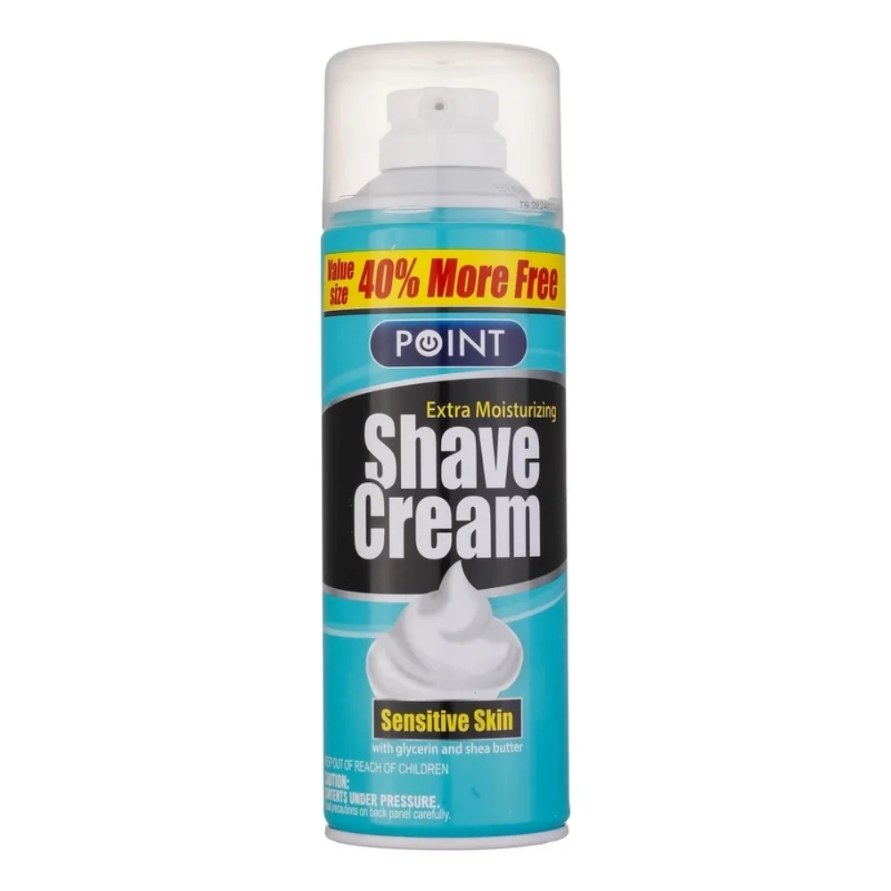 فوم اصلاح مدل Extra Moisturizing مناسب پوست حساس حجم 400 میل پوینت