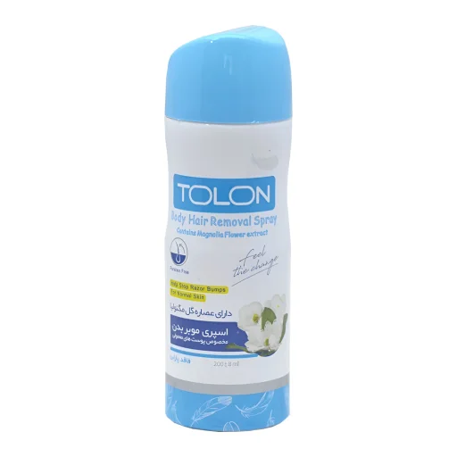 اسپری موبر بدن مناسب پوستهای معمولی حجم 200 میل تولون