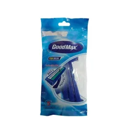 تیغ 2 لبه صابون دار مدل سر ثابت بسته 5عددی گود مکس