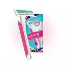 تیغ دوپلکس دو‌لبه صابون‌دار زنانه انگلیش