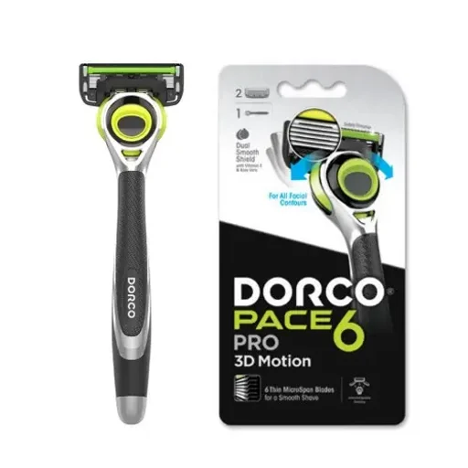 خودتراش کارتریجی مردانه 6 لبه مدل SXD2002-3D-Pro دورکو
