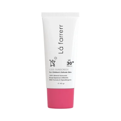کرم ضد آفتاب کودک با SPF30 دخترانه مینرال حجم 40 میل لافارر