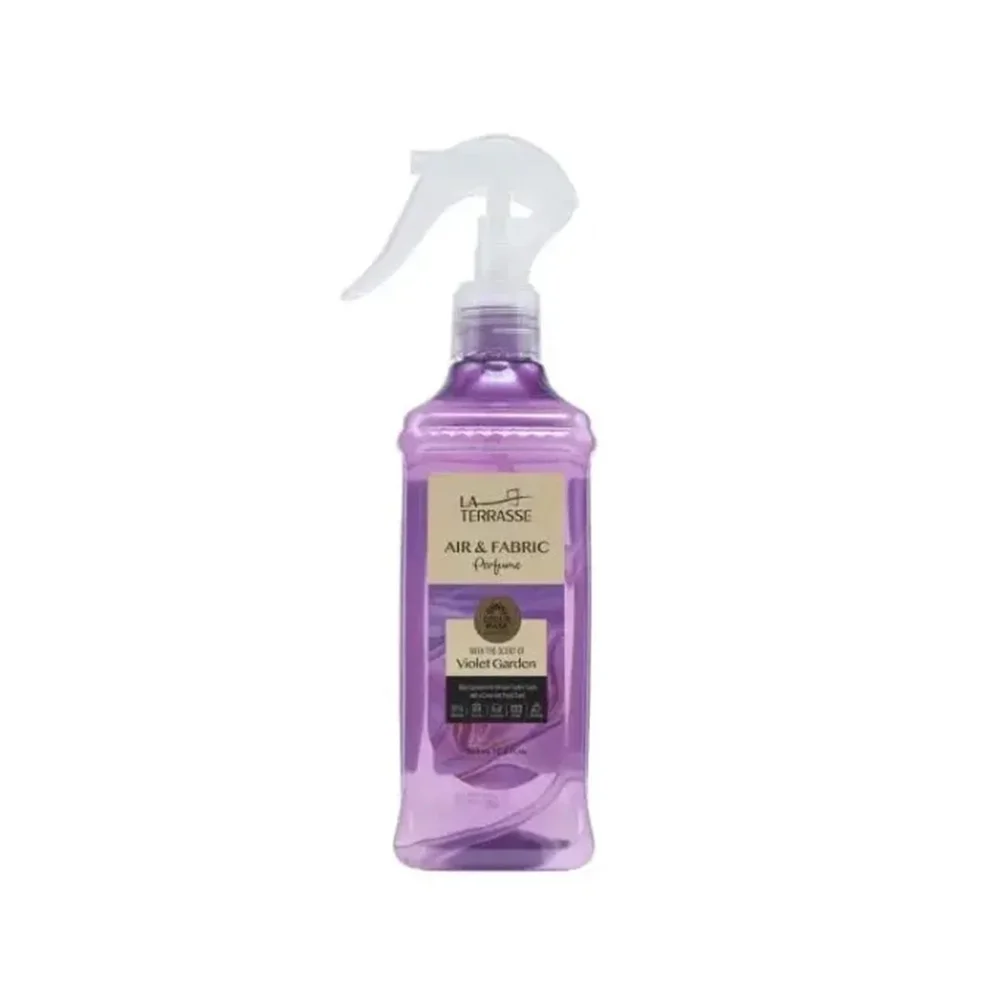 خوشبو کننده محیط و پارچه مدل Violet Garden حجم 365 میل لاتراس