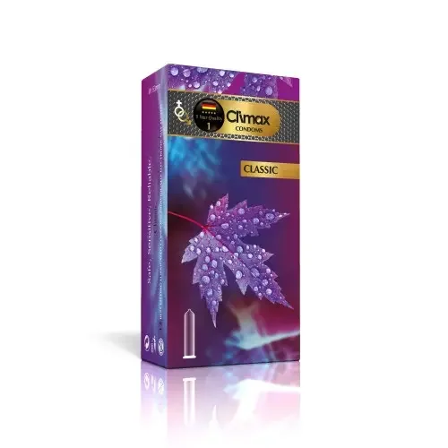 کاندوم مدل Classic بسته 12 عددی کلایمکس