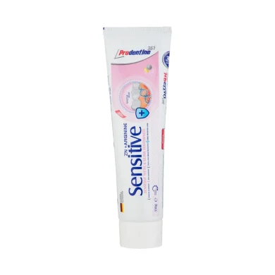 خمیر دندان کامل مدل Sensitive حاوی زینک و آرژنین حجم 150 میل پرودنتین