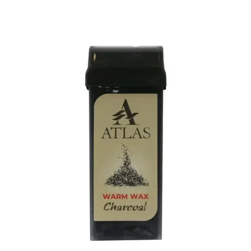 موم دائم گرم خشابی رولی زغال 100 گرم اطلس