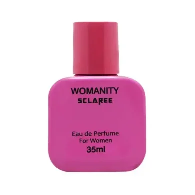 عطر جیبی زنانه مدل Womanity حجم 35 میل اسکلاره