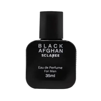 عطر جیبی مردانه مدل Black Afgano حجم 35 میل اسکلاره