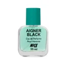 عطر جیبی مردانه مدل Aigner Black حجم 35 میل نایس