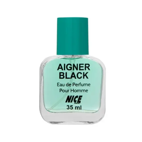 عطر جیبی مردانه مدل Aigner Black حجم 35 میل نایس