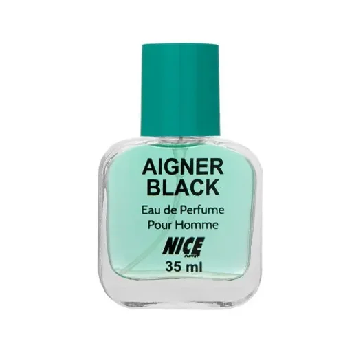 عطر جیبی مردانه مدل Aigner Black حجم 35 میل نایس