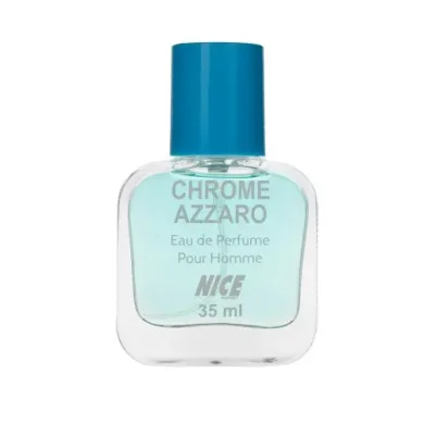 عطر جیبی مردانه مدل Chrome Azzaro حجم 35 میل نایس