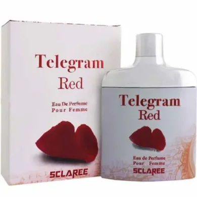 ادکلن زنانه مدل Telegram Red حجم 100 میل اسکلاره