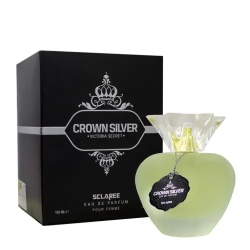ادکلن زنانه پلاس مدل Crown Silver حجم 100 میل اسکلاره
