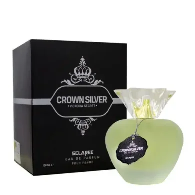 ادکلن زنانه پلاس مدل Crown Silver حجم 100 میل اسکلاره