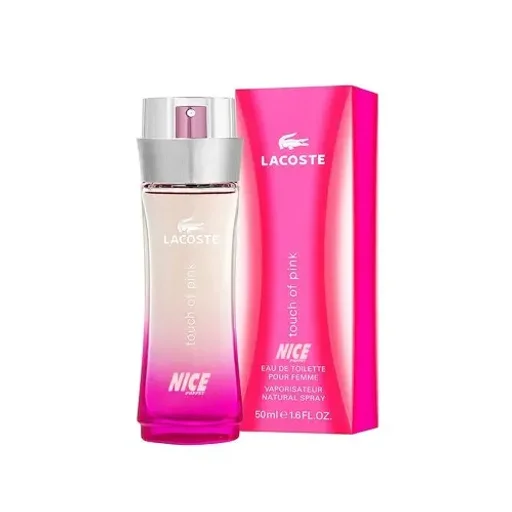 ادکلن زنانه مدل Lacoste Touch of Pink حجم 100 میل نایس