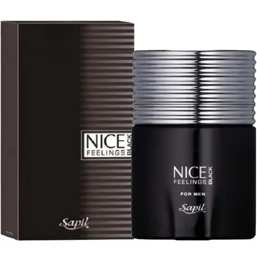 ادکلن مردانه مدل Nice Feelings Black حجم 75 میل ساپیل