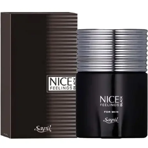 ادکلن مردانه مدل Nice Feelings Black حجم 75 میل ساپیل