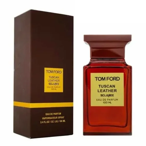 ادکلن مردانه طرح مارک مدل Tom Ford Tuscan Leather حجم 100 میل اسکلاره