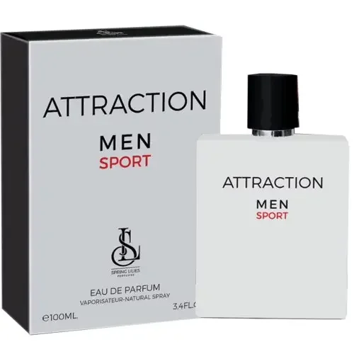 ادکلن مردانه مدل Attraction Men حجم 100 میل اسپرینگ لیلیز