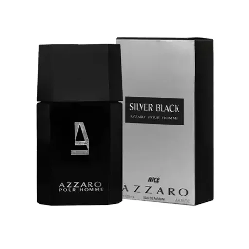 ادکلن مردانه مدل Silver Black حجم 100 میل نایس