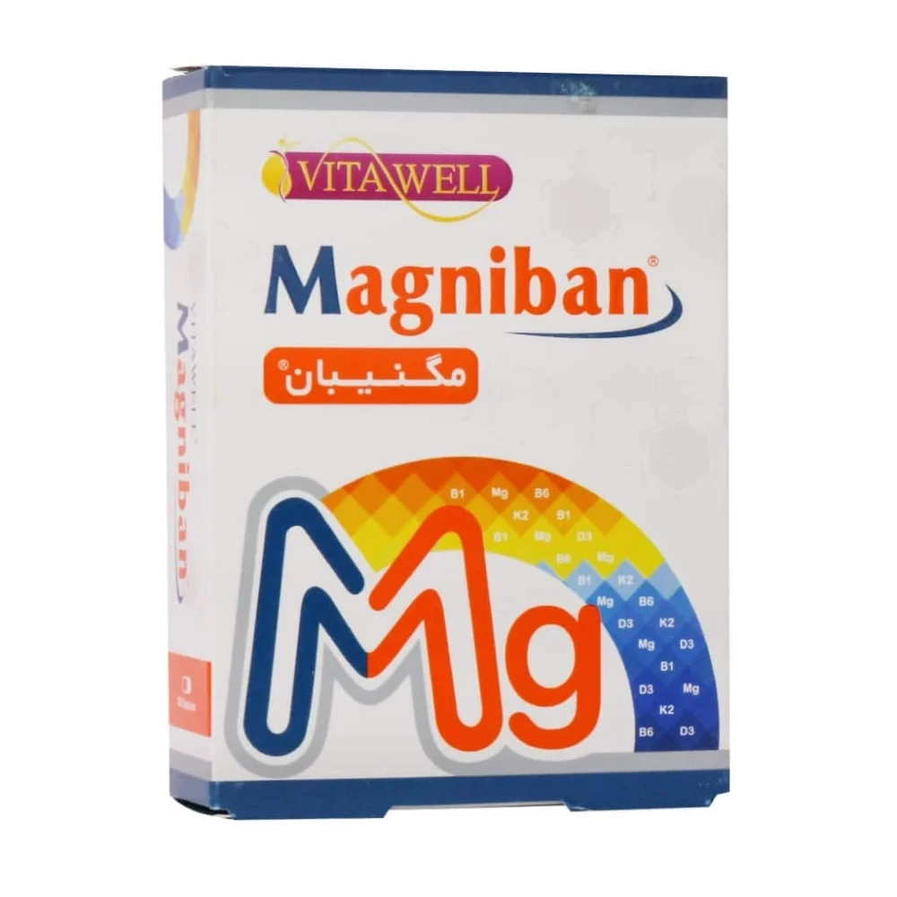کپسول مگنیبان بسته 30 عددی ویتاول