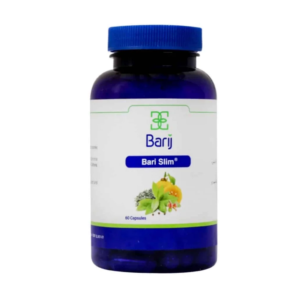 کپسول باری اسلیم 610 میلی گرم بسته 60 عددی باریج اسانس