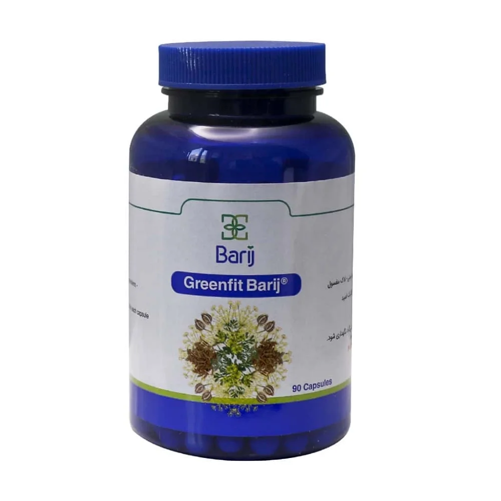 کپسول گرین فیت 650 میلی گرم بسته 30 عددی باریج اسانس