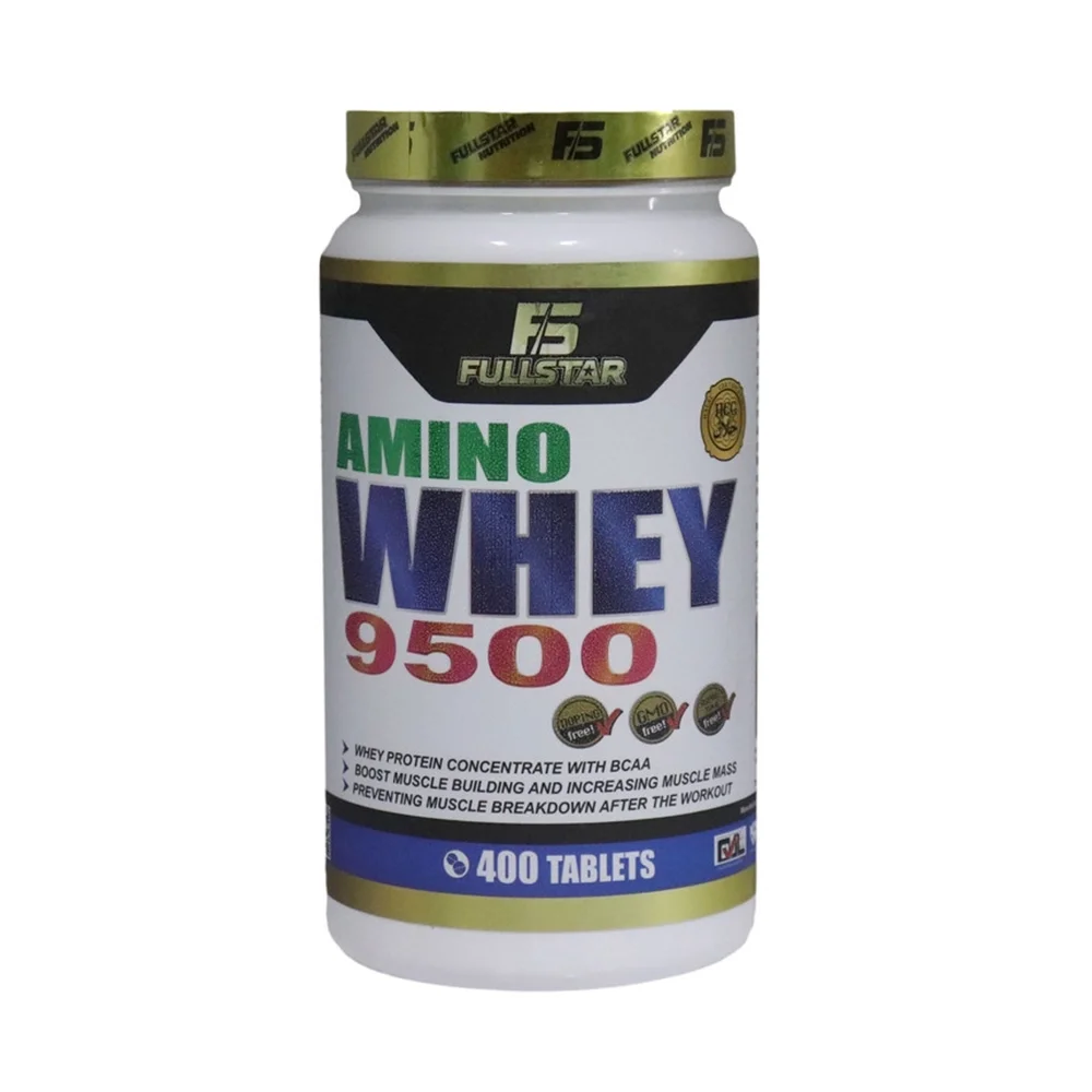 قرص آمینو وی 9500 بسته 400 عددی فول استار