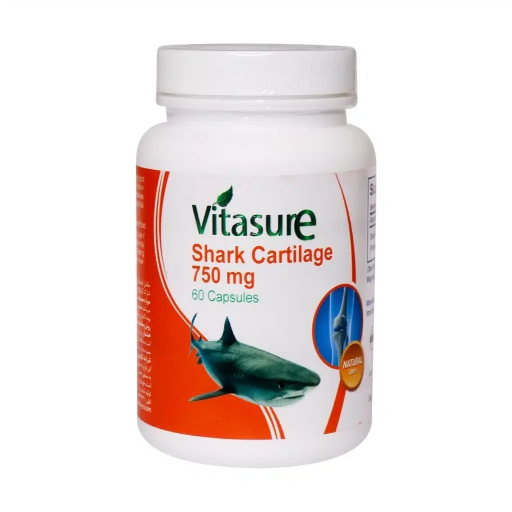 کپسول شارک 750 میلی گرم بسته 60 عددی ویتاشور