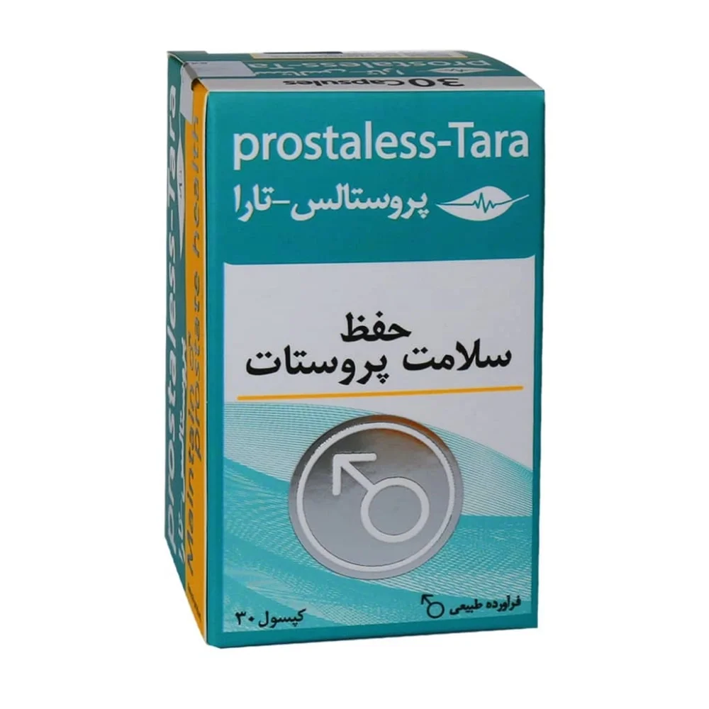 کپسول پروستالس تارا بسته 30 عددی گنجینه سلامت تارا
