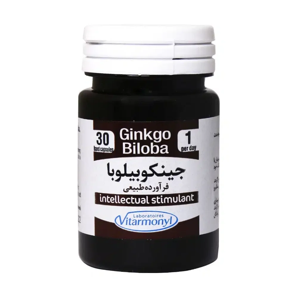 کپسول جینکوبیلوبا 200 میلی گرم بسته 30 عددی ویتارمونیل