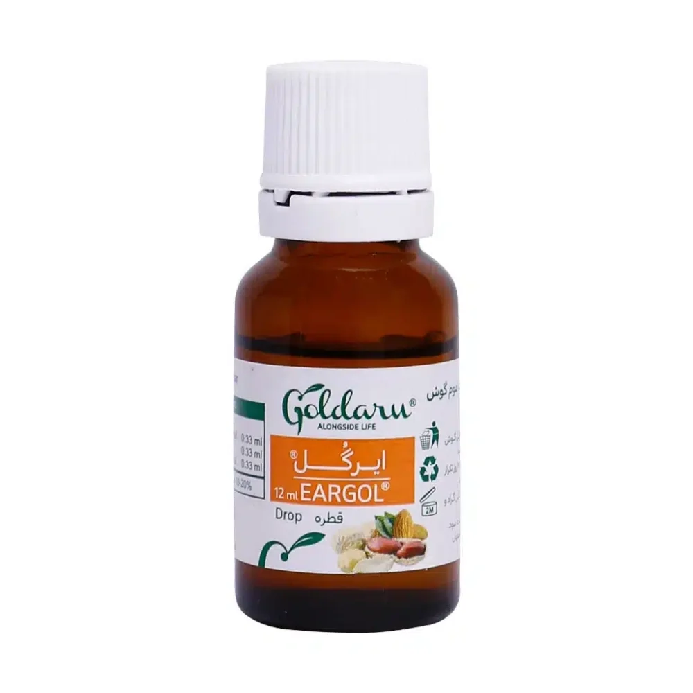 قطره گوشی ایرگل حجم 12 میلی لیتر گل دارو
