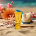 کرم ضد آفتاب و ضد لک با SPF30 بی رنگ مناسب پوست خشک و نرمال حجم 40 میل لافارر
