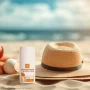فلوئید ضد آفتاب با SPF30 بی رنگ مدل فیزیکال حجم 50 میل مای