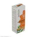 کرم ضدآفتاب دابل شیلد SPF50+ چای سبز بی رنگ حجم 50 میل شون