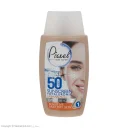 کرم ضدآفتاب SPF50 رنگ بژ روشن مناسب پوست خشک حجم 50 میل پیکسل