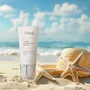 ژل ضد آفتاب با SPF50 بی رنگ حاوی ویتامین سی حجم 40 میل پرایم