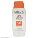 لوسیون ضد آفتاب با SPF50 مدل Zinc Newgen مناسب پوست حساس حجم 100 میل آردن سولاریس