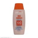 کرم ضدآفتاب SPF100 پوست‌ حساس بژ طبیعی Max Newgen حجم 100 میل آردن سولاریس