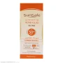 فلوئید ضد آفتاب با SPF50 بی رنگ بدون چربی مناسب پوست چرب حجم 50 میل سان سیف