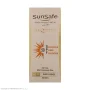 ضد آفتاب کرم پودری همراه پرایمر با SPF50 رنگی بژ عاجی کد NC10 مکی سان حجم 40 میل سان سیف