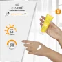 کرم ضد آفتاب با SPF60 بی رنگ مناسب انواع پوست حجم 50 میل سینره