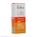 کرم ضد آفتاب با SPF50 بی رنگ تیوبی حجم 40 میل ای آی ان