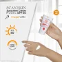 کرم ضد آفتاب و ضد لک با SPF50 مناسب انواع پوست حجم 40 میل اسکن اسکین