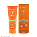 کرم ضد آفتاب با SPF50 بی رنگ مدل G مناسب پوست چرب حجم 40 میل اویدرم