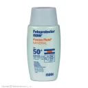ضد آفتاب فلوئیدی با SPF50 بی رنگ مدل Mineral مناسب پوست خشک و حساس حجم 50 میل ایزدین