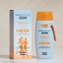 کرم ضد آفتاب با SPF50 بی رنگ مدل Fusion Gel مناسب انواع پوست حجم 100 میل ایزدین